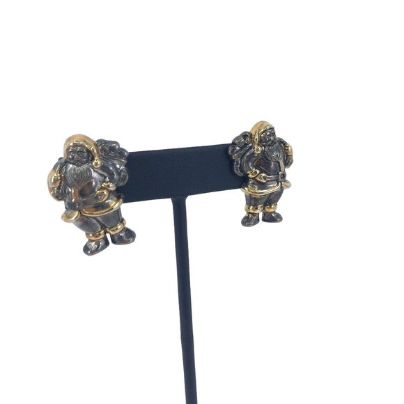 Santa Earrings for Pierced Ears - Picture 7 of 11